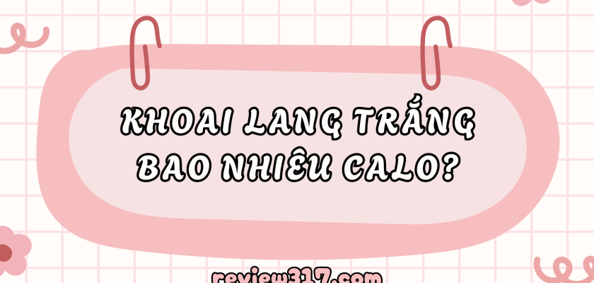 Khoai lang trắng bao nhiêu calo – Dinh dưỡng & bí quyết giữ dáng